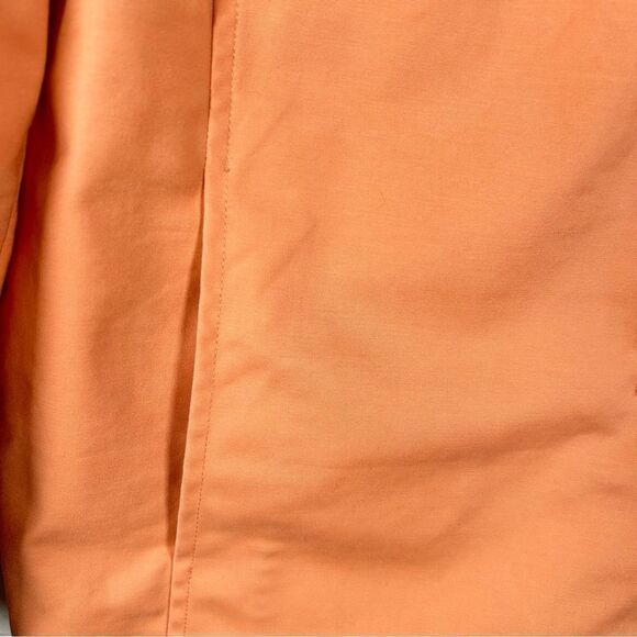 Talbots Twill Cotton Stretch Collared Salmon Unlined Jacket 14 - Picture 9 of 9